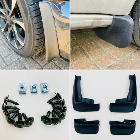 VW T6 & T6.1 Mud flaps 15 onwards (Tailgate models) perfect fit easy to install