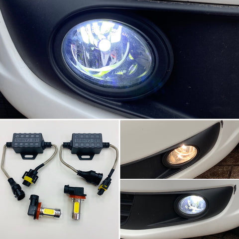 VW Caddy LED fog light bulbs & resistors 10-15