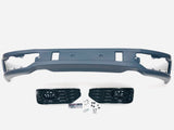 T5.1 Front Smooth Primed Bumper With Inserts Sportline Lower Spoiler, 10 -15 NEW