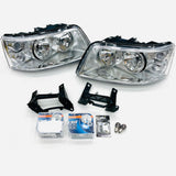 T5 03-09 Caravelle headlights & Osram bulb upgrade