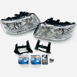 T5 03-09 Caravelle headlights & Osram bulb upgrade