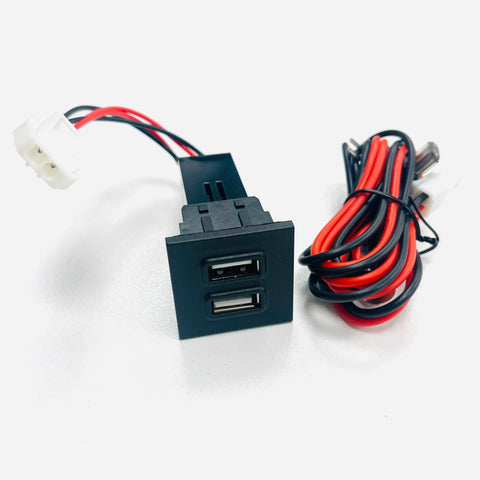 T5 03-09 Double USB Socket upgrade (replaces dash blank