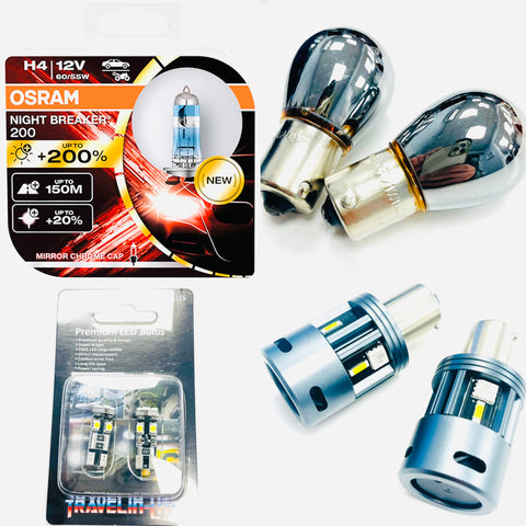 T6 Facelift Headlight Bulbs Upgrade Kit (2015 Onwards) Osram Night Breaker 200