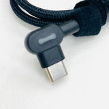 90 Degree USB To Type C Data Cable 0.5m (reversed usb design)