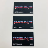 Travelinlite Gift Cards £10 £20 £50