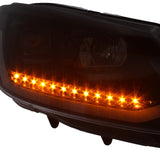 VW Caddy MK3 DRL headlights with dynamic indicators 10-15