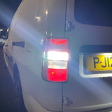 Caddy MK3 Led reversing bulbs & LED license plate units