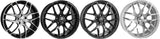 CALIBRE EXILE-R 20" WHEEL & TYRE PACKAGE (BLACK/POLISHED)