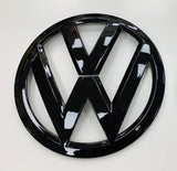 VW T6 / T6.1 Gloss black front grille badge.
