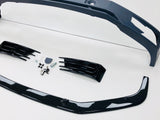 T6 Sportline Lower Spoiler & Gloss Black Splitter ABS Plastic Perfect Fit NEW